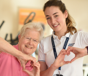 ESCAPE-pain participant and physiotherapist