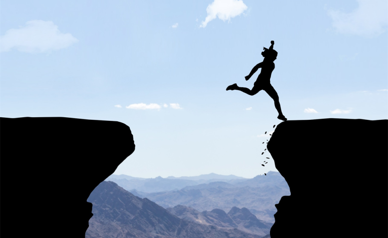 Crossing the chasm