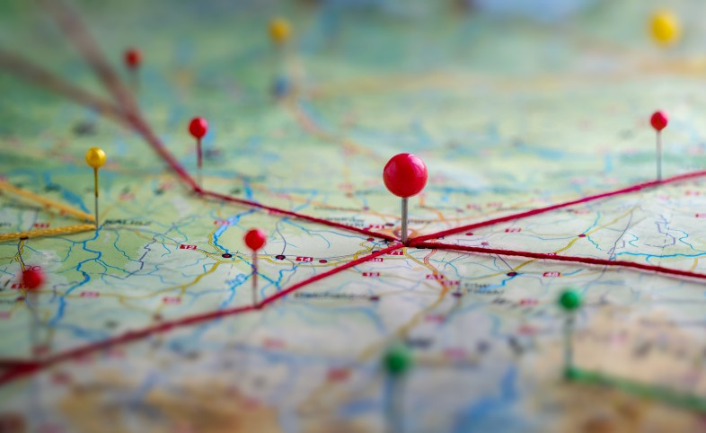 Boundary spanning map