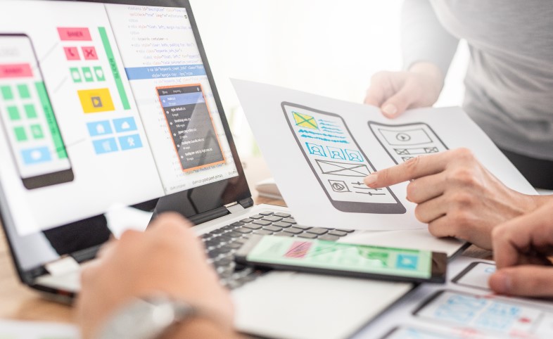 app website development coding