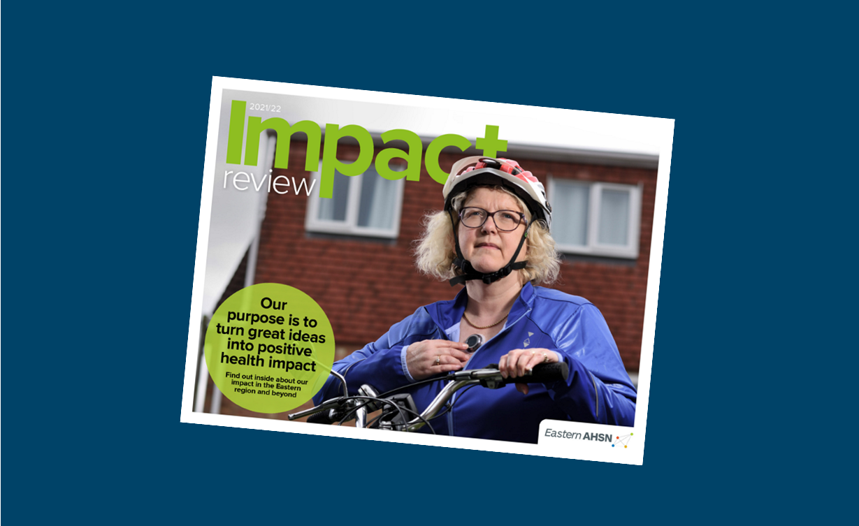 Eastern AHSN impact review 21-22 cover web